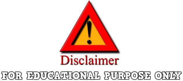 disclaimer notice