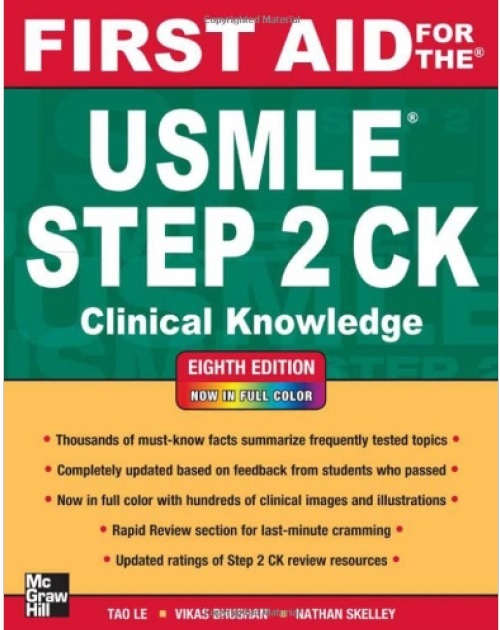 First Aid for the USMLE Step 2 CK 8th Edition PDF