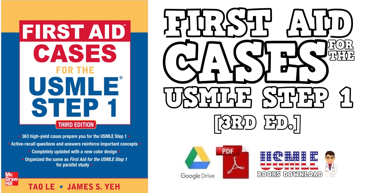 First Aid Cases for the USMLE Step 1 3rd Edition PDF