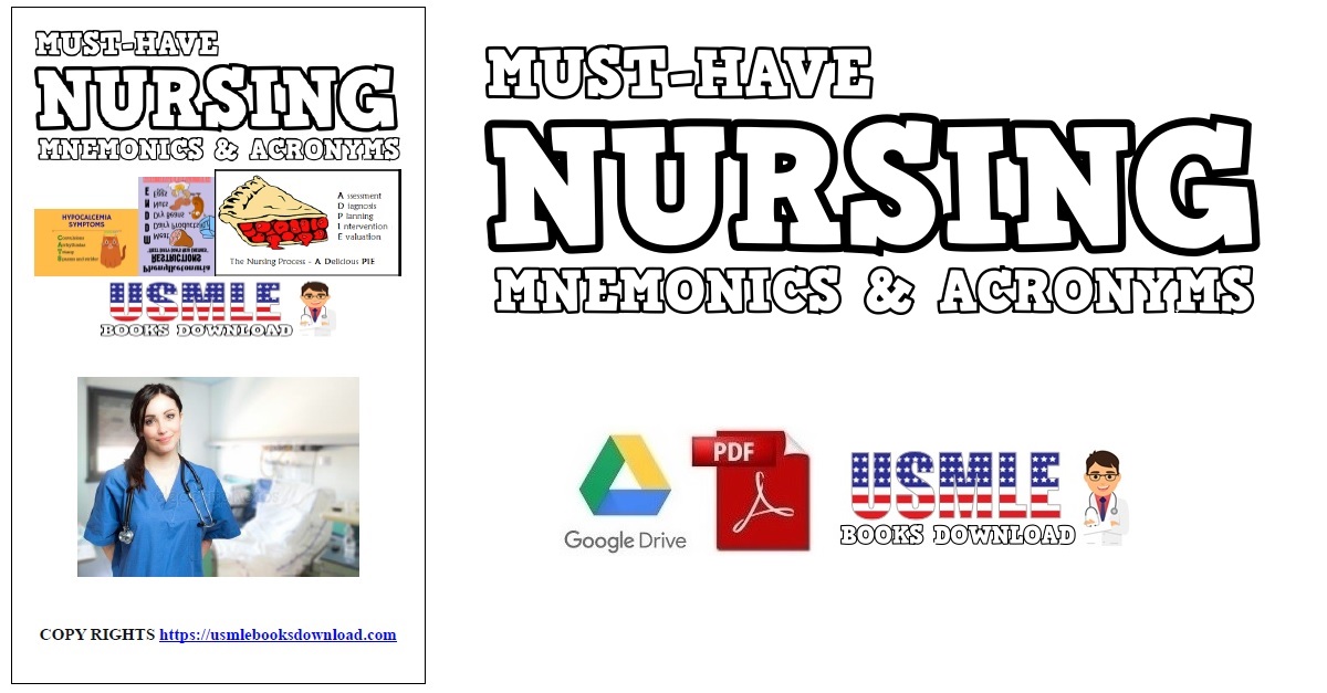 nursing mnemonics pdf free download