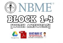 NBME 1 Block 1-4 (With Answers) PDF