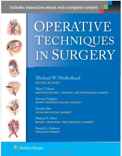 Operative Techniques in Surgery (2 Volume Set) PDF