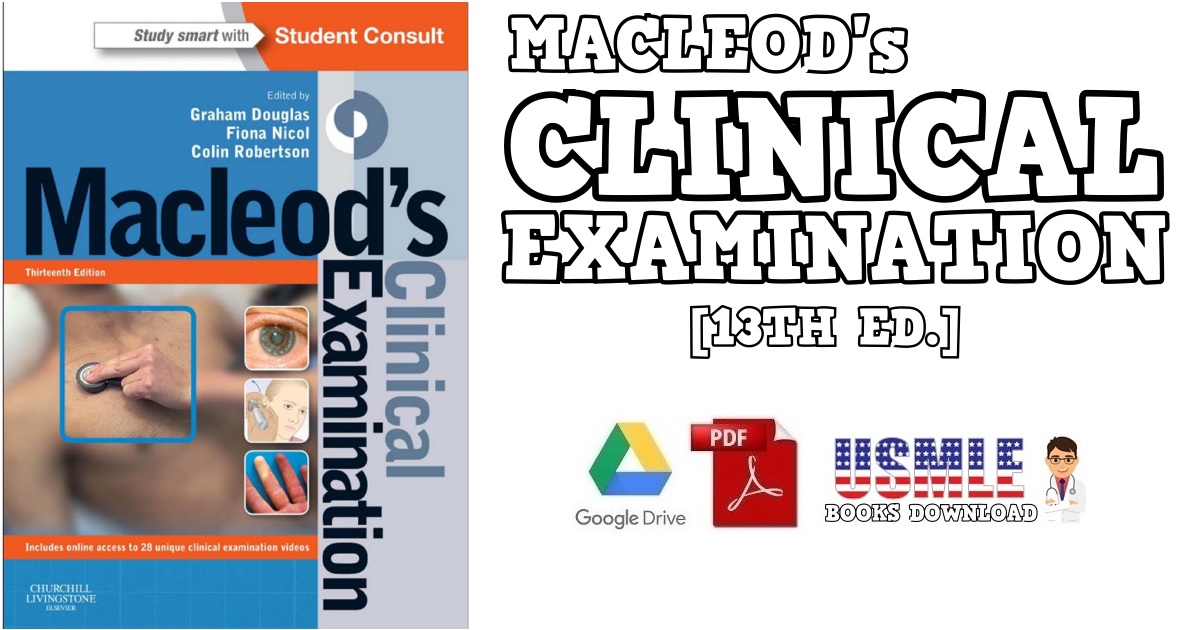 Macleod's Clinical Examination 13th Edition PDF
