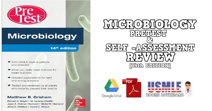 Microbiology PreTest Self-Assessment and Review 14th Edition PDF