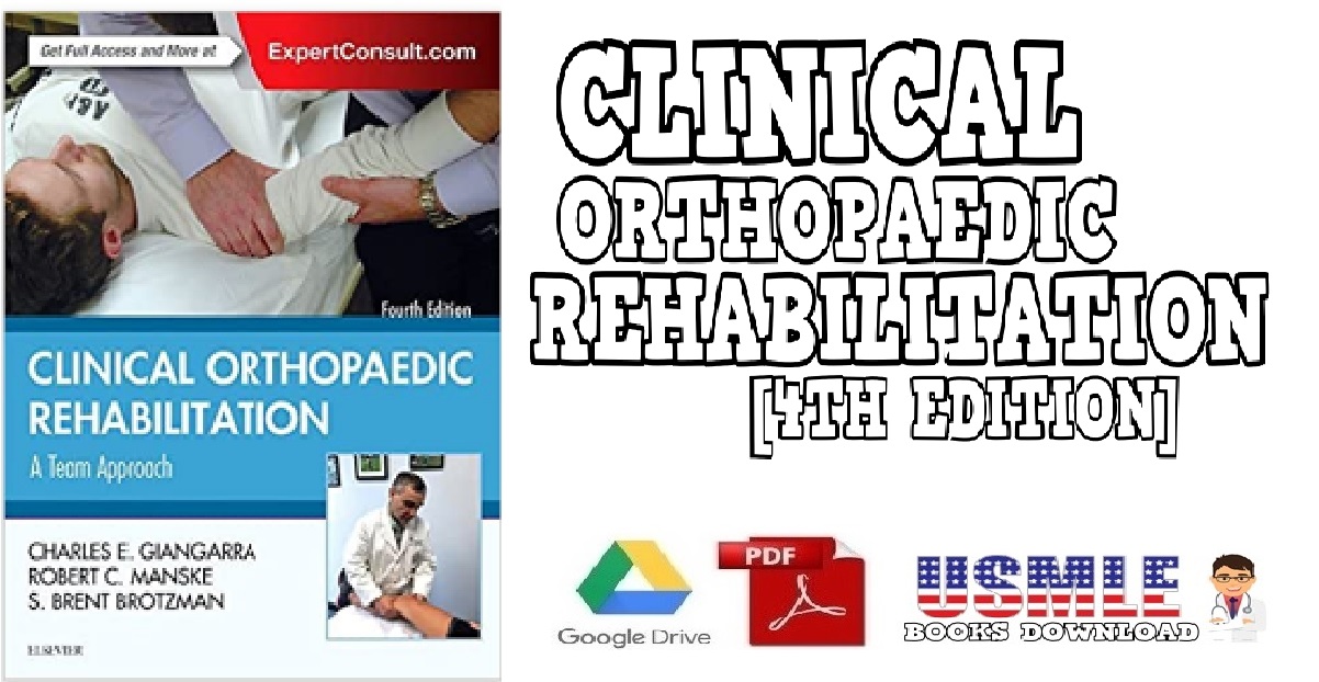 Clinical Orthopaedic Rehabilitation A Team Approach 4th Edition PDF