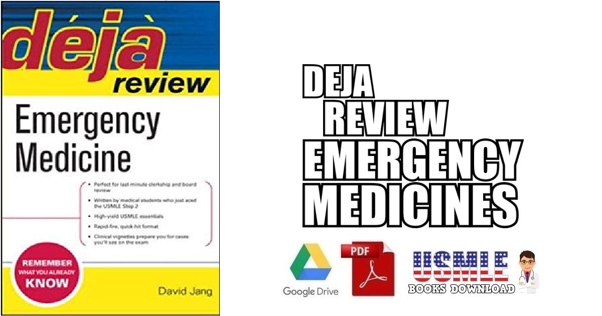 Deja Review Emergency Medicine PDF