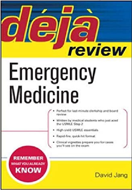Deja Review Emergency Medicine PDF