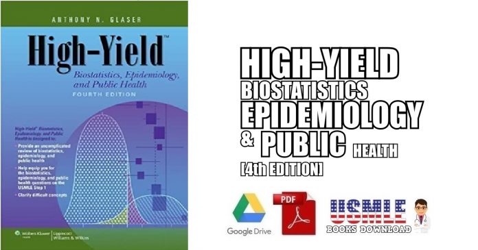 High-Yield Biostatistics Epidemiology and Public Health 4th Edition PDF