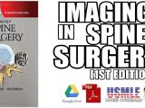 Imaging in Spine Surgery 1st Edition PDF