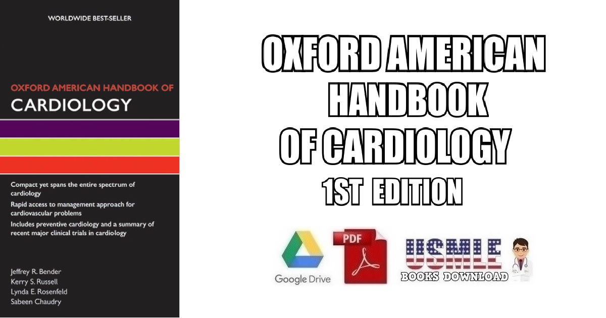 Oxford American Handbook of Cardiology 1st Edition PDF