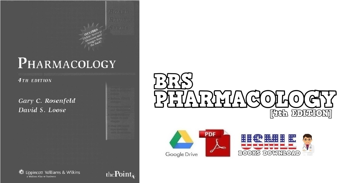 Pharmacology 4th Edition PDF Free Download