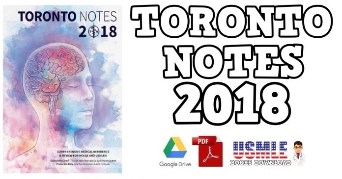Toronto Notes 2018 34th Edition PDF