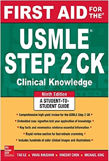 First Aid for the USMLE Step 2 CK, 9th Edition PDF