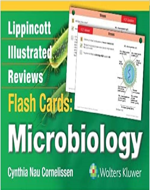 Lippincott Illustrated Reviews Flash Cards Microbiology PDF 
