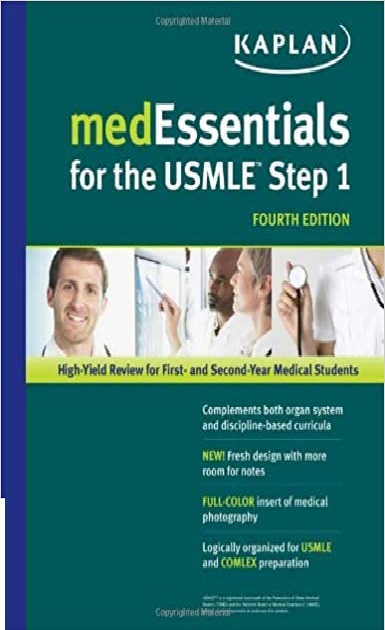 medEssentials for the USMLE Step 1 Fourth Edition PDF 