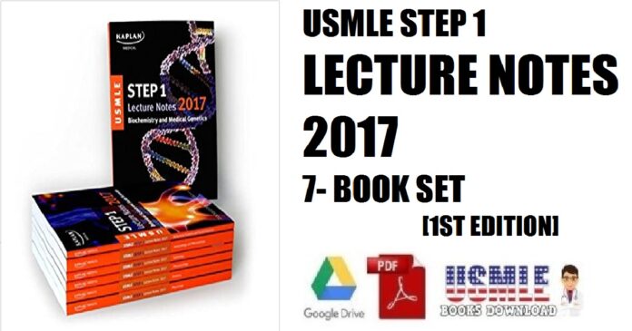USMLE Step 1 Lecture Notes 2017 7-Book Set 1st Edition PDF