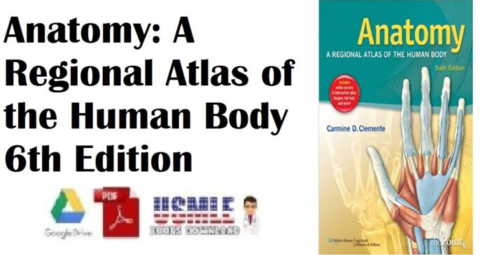 Anatomy A Regional Atlas of the Human Body 6th Edition PDF Free Download