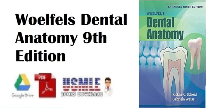 Woelfels Dental Anatomy 9th Edition PDF Free Download
