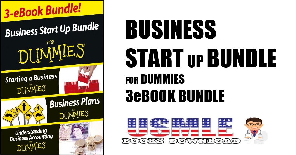 Business Start Up For Dummies Three e-book Bundle PDF 