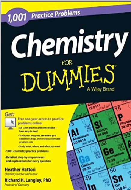 Chemistry: 1,001 Practice Problems For Dummies + Free Online Practice PDF