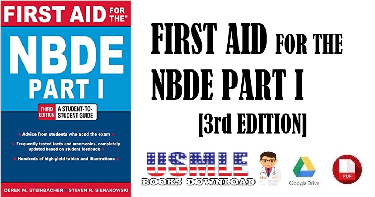First Aid for the NBDE Part 1, 3rd Edition PDF 