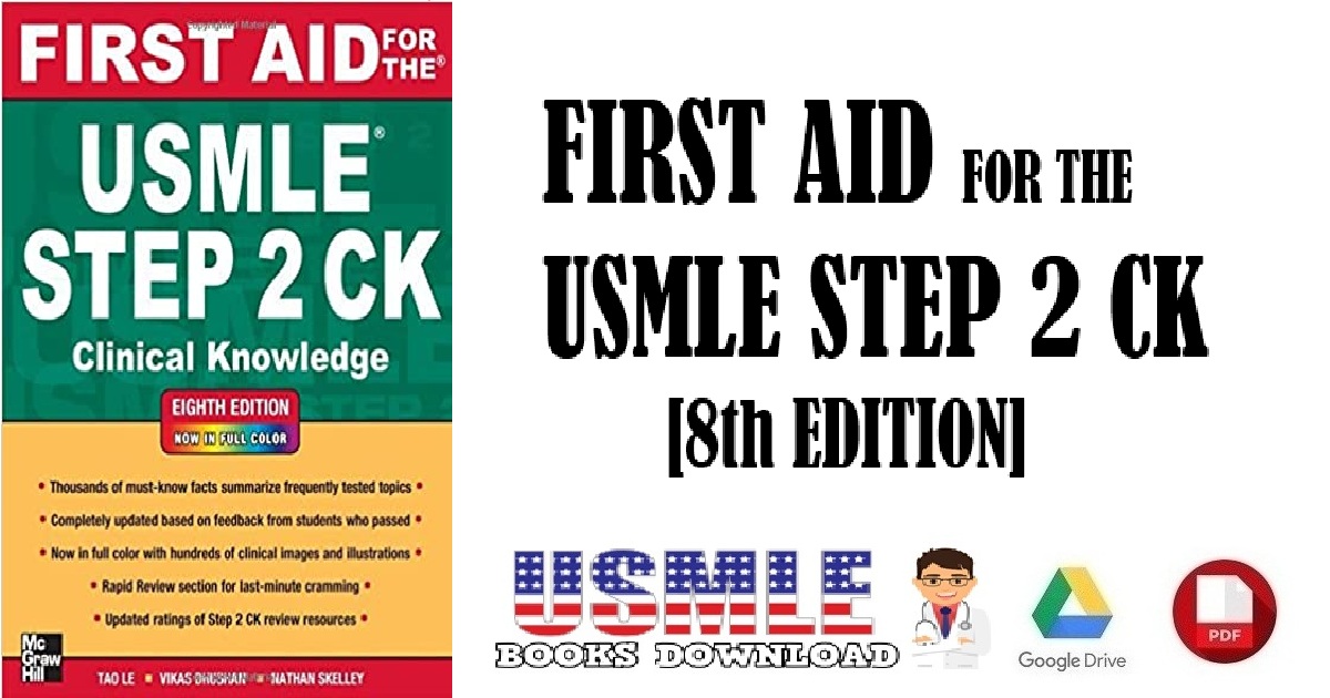 First Aid for the USMLE Step 2 CK, 8th Edition PDF