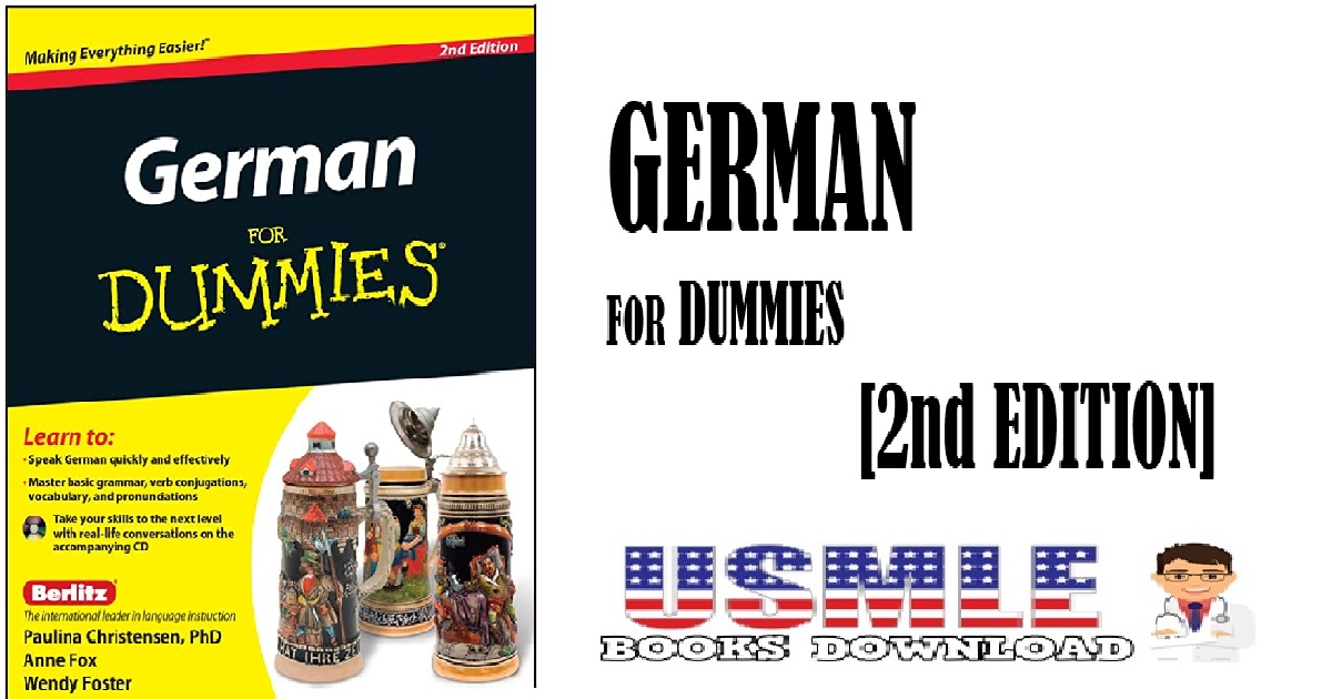 German For Dummies 2nd Edition PDF 