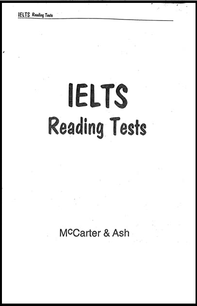 IELTS Reading Tests and Academic writing Practice for IELTS PDF