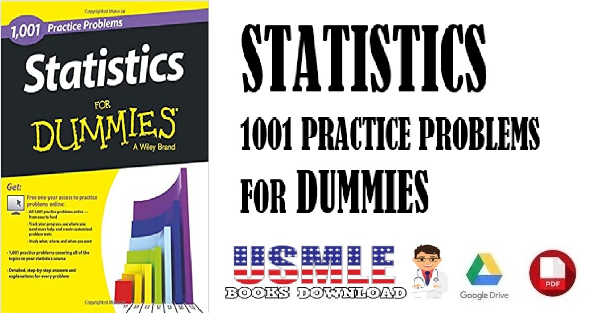 Statistics 1,001 Practice Problems For Dummies PDF 