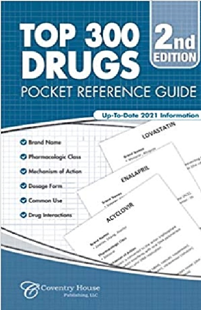 Top 300 Drugs Pocket Reference Guide 2nd Edition PDF