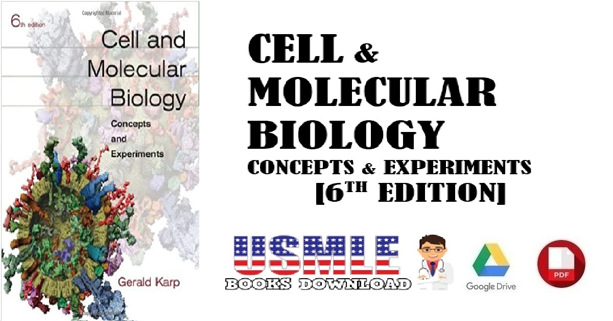 Cell and Molecular Biology Concepts and Experiments 6th Edition PDF