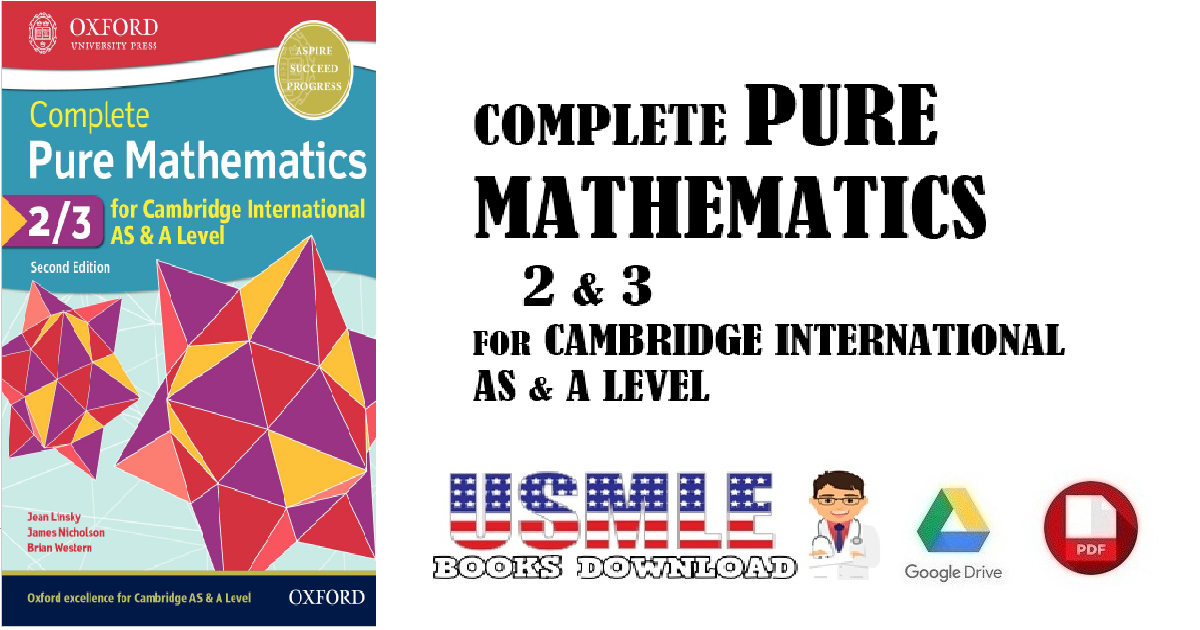 Complete Pure Mathematics 2 & 3 for Cambridge International AS & A Level PDF 