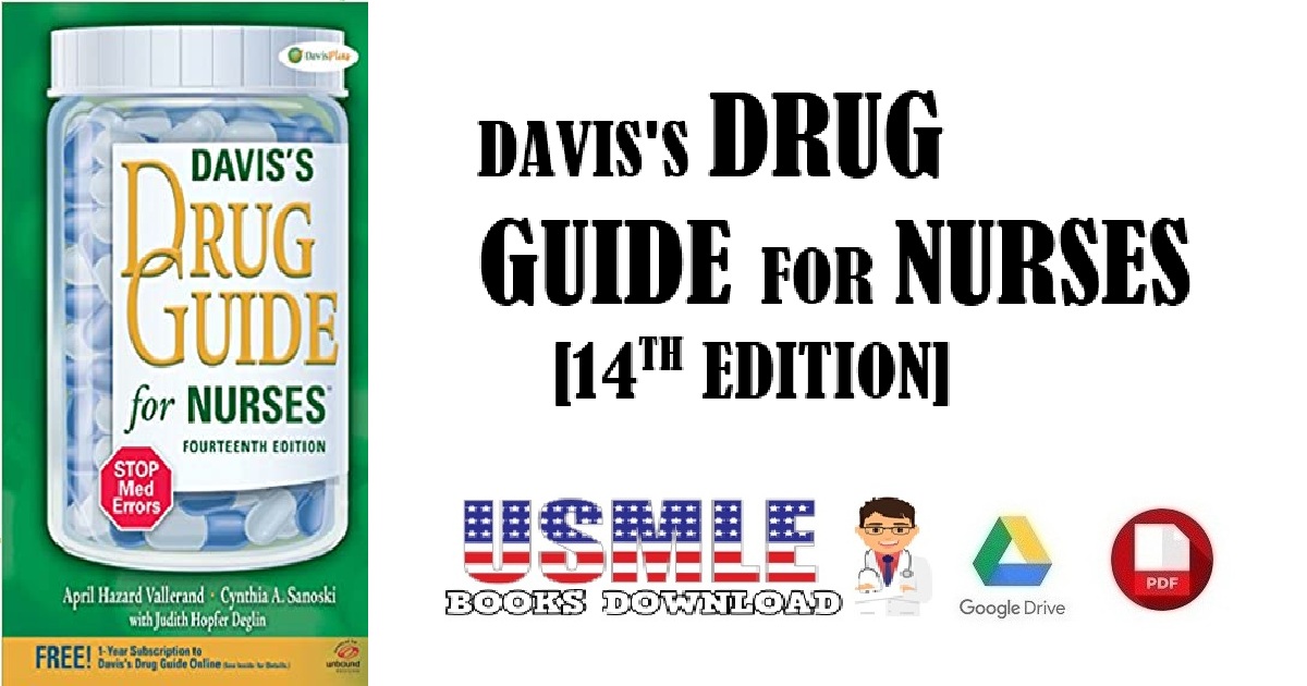 Davis's Drug Guide for Nurses 14th Edition PDF