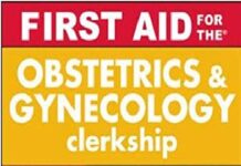 First Aid for the Obstetrics and Gynecology Clerkship 3rd Edition PDF