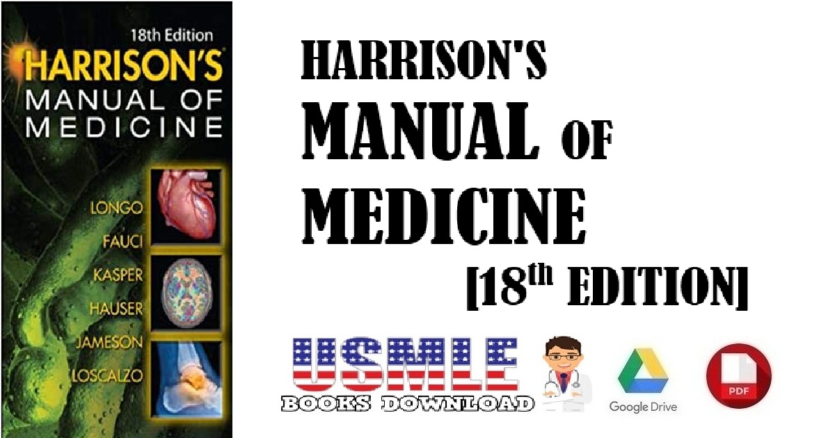 Harrisons Manual of Medicine 18th Edition PDF