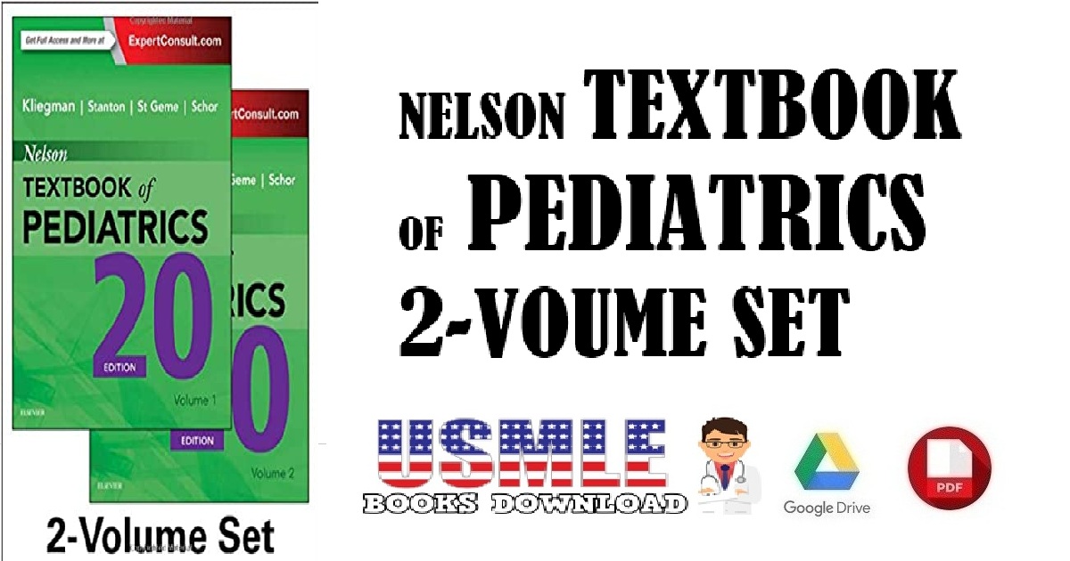 Nelson Textbook of Pediatrics, 2-Volume Set PDF