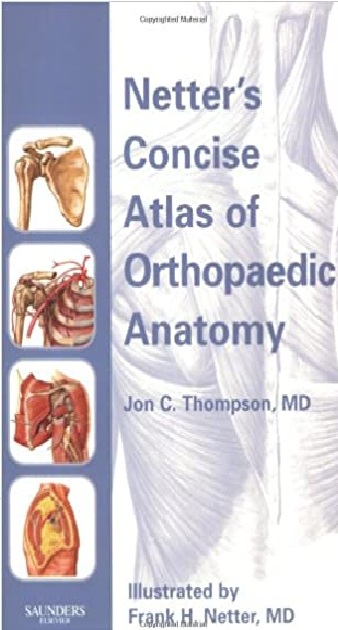 Netter's Concise Atlas of Orthopaedic Anatomy 1st Edition PDF