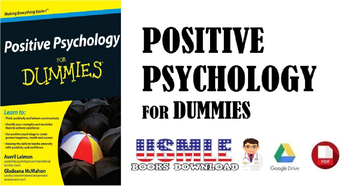 Positive Psychology For Dummies PDF