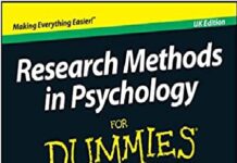 Research Methods in Psychology For Dummies PDF