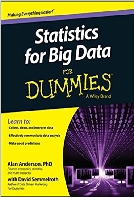 Statistics for Big Data For Dummies 1st Edition PDF