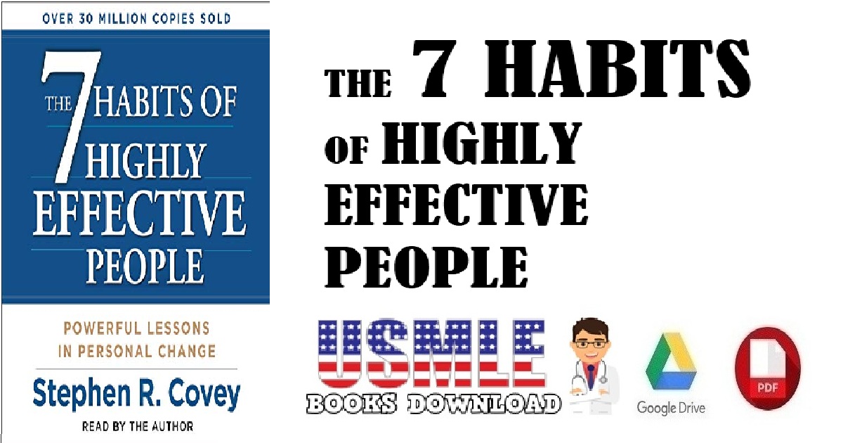 The 7 Habits of Highly Effective People Powerful Lessons in Personal Change PDF