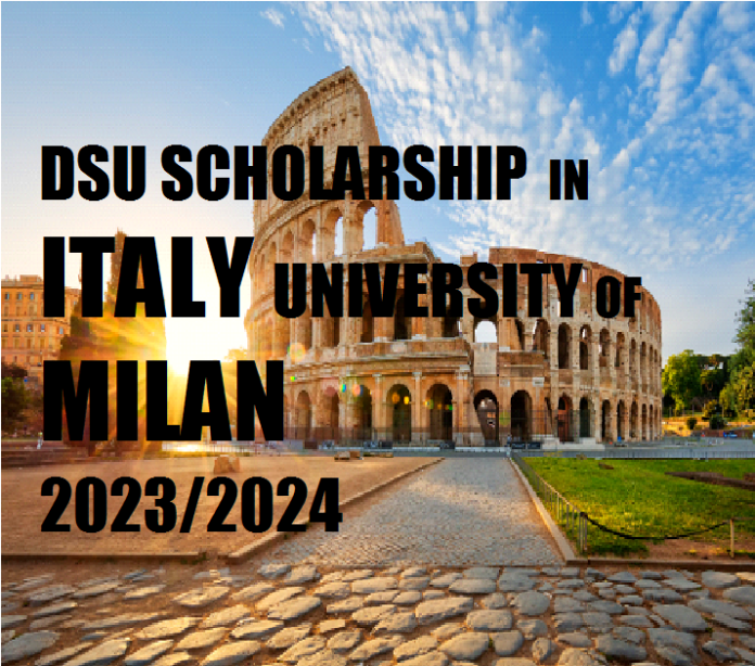 University of Milan DSU Scholarship in Italy